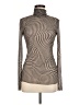 Ganni Houndstooth Silver Long Sleeve Top Size EU 38 / US 8 - photo 1