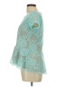 Style&Co 100% Polyester Teal Short Sleeve Top Size L (petite) - photo 5
