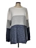Unbranded Color Block Gray White Pullover Sweater Size L - photo 1
