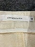 Assorted Brands 100% Cotton Solid Ivory Denim Skirt Size M - photo 4