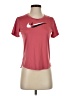 Nike 100% Polyester Red Active T-Shirt Size XS - photo 1
