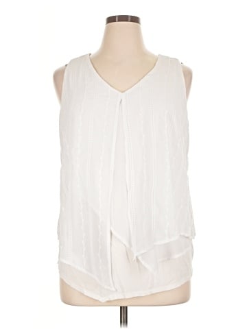 AB Studio Sleeveless Blouse (view 1)