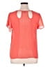 papermoon designed exclusively for Stitch Fix 100% Polyester Orange Short Sleeve Blouse Size XL - photo 2