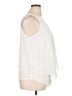 AB Studio 100% Polyester White Sleeveless Blouse Size XL - photo 4
