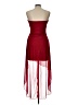 Ruby Rox Burgundy Cocktail Dress Size L - photo 2