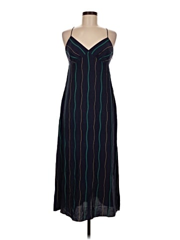 Madewell The Layton Midi Dress in Stripe (view 1)