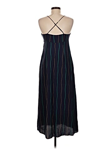 Madewell The Layton Midi Dress in Stripe (view 2)