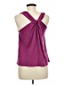 1.State Purple Sleeveless Blouse Size M - photo 2