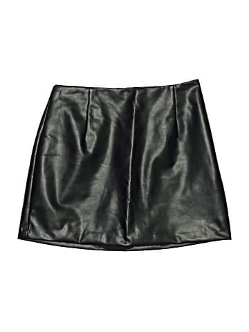 Abercrombie & Fitch Faux Leather Skirt (view 1)
