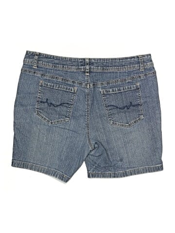 St. John's Bay Denim Shorts (view 2)