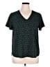 41Hawthorn Stars Green Short Sleeve Blouse Size XL - photo 1