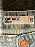 Garage 100% Cotton Hearts Blue Jeans Size 1 - photo 7