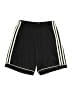 Adidas 100% Polyester Solid Black Athletic Shorts Size 13 - 14 - photo 2