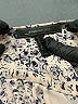BCBGMAXAZRIA 100% Polyester Paisley Gray Blue Casual Dress Size M - photo 7