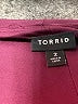 Torrid Solid Burgundy Cocktail Dress Size 2X Plus (2) - photo 7