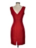 Mac Duggal 100% Polyester Solid Red Cocktail Dress Size 4 - photo 2