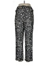 Tara Jarmon 100% Polyester Print Blue Casual Pants Size EU (FR) 42 / US 10 - photo 2