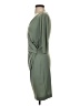 Twinset Solid Green Cocktail Dress Size XS - photo 5