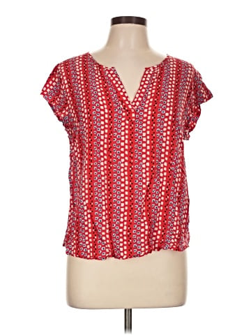 Anne Carson Short Sleeve Blouse (view 1)