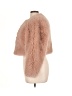 MNG 100% Polyester Pink Faux Fur Jacket Size XL - photo 5
