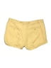 Gap Solid Yellow Khaki Shorts Size 6 - photo 2