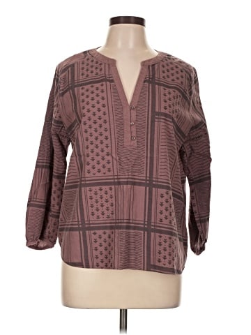 PrAna 3/4 Sleeve Blouse (view 1)