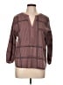 PrAna Brown 3/4 Sleeve Blouse Size L - photo 1
