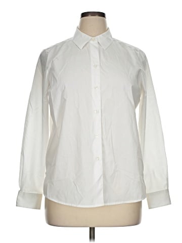 Foxcroft Long Sleeve Button-Down Shirt (view 1)
