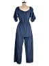 Love J Solid Blue Jumpsuit Size M - photo 2