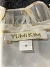 Yumi Kim 100% Polyester Polka Dots Ivory Long Sleeve Blouse Size S - photo 7