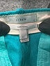 J.Crew 100% Wool Color Block Teal Wool Pants Size 6 (tall) - photo 4
