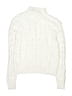 Crewcuts Outlet 100% Cotton White Turtleneck Sweater Size 12 - 14 - photo 2