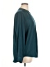 Renuar 100% Polyester Teal Long Sleeve Blouse Size XL - photo 4