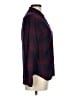 Rails 100% Rayon Plaid Burgundy Long Sleeve Button-Down Shirt Size M - photo 4