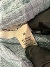 French Laundry Houndstooth Blue Long Sleeve Blouse Size M - photo 8