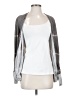Vocal Brown Silver Cardigan Size S - photo 1