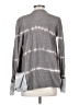 Vocal Brown Silver Cardigan Size S - photo 2