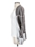Vocal Brown Silver Cardigan Size S - photo 5