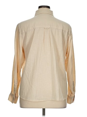 Kate Hill Long Sleeve Button-Down Shirt (view 2)