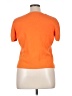 Rafaella Orange Short Sleeve Top Size XL - photo 2