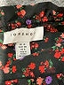 Topshop 100% Polyester Black 3/4 Sleeve Blouse Size 6 - photo 7