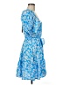 Influence 100% Polyester Blue Casual Dress Size 8 - photo 4