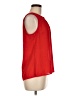Violet & Claire 100% Polyester Red Sleeveless Blouse Size M - photo 4