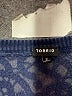 Torrid 100% Cotton Blue Pullover Sweater Size 2X Plus (2) - photo 7