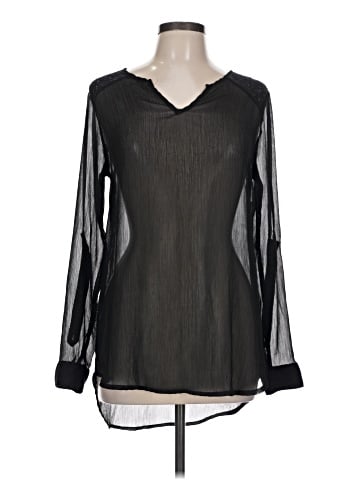 Mossimo Supply Co. Long Sleeve Blouse (view 1)