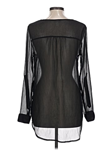 Mossimo Supply Co. Long Sleeve Blouse (view 2)