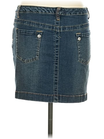 No Boundaries Denim Skirt (view 2)