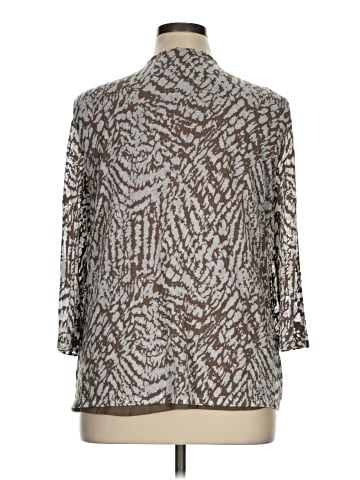 Chico's 3/4 Sleeve T-Shirt (view 2)