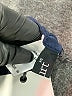 Kourt Solid Blue Casual Pants Size XS - photo 8