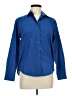 Assorted Brands Blue Long Sleeve Blouse Size XS - photo 1